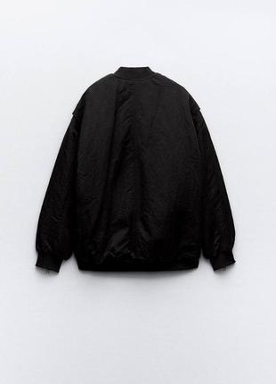 Куртка бомбер нейлоновый zara4 фото