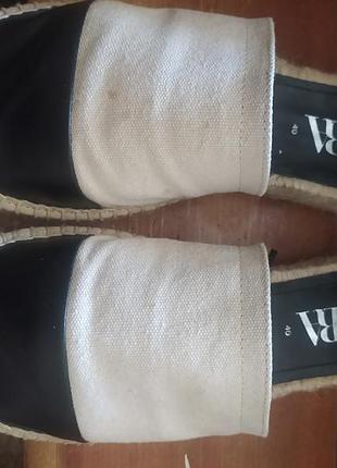 Шлепанцы zara