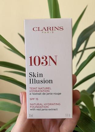 Clarins skin illusion foundation spf 15 тональный крем для лица