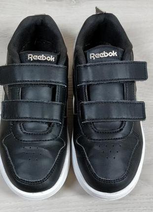 Детские кроссовки на липучках reebok оригинал, размер 30