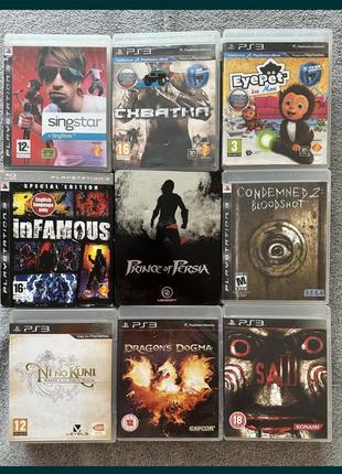 Ігри на ps3 saw,harry potter ,ninja gained,alone in the dark,rang