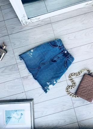Джинсова юбка denim co