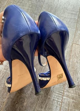 Качественные кожаные босоножки с ремешком, кожа4 фото