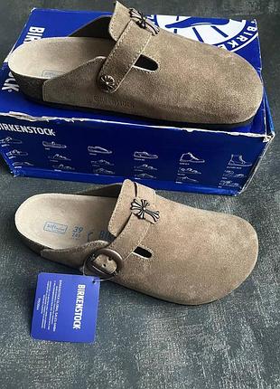 Сабо birkenstock chrome hearts