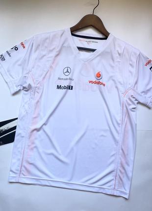 Футболка mercedes’ benz mclaren белого цвета