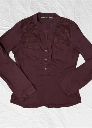 Блуза с длинным рукавом