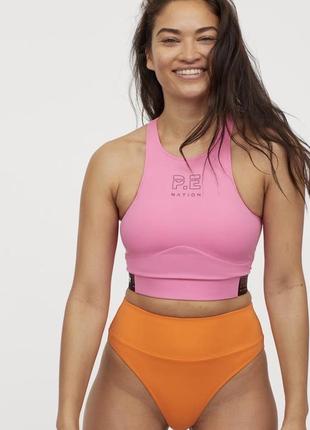 Спортивный топ-купальник h&m