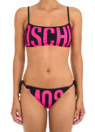 Новый купальник moschino оригинал раздельный бикини москино свим swim москино бренд