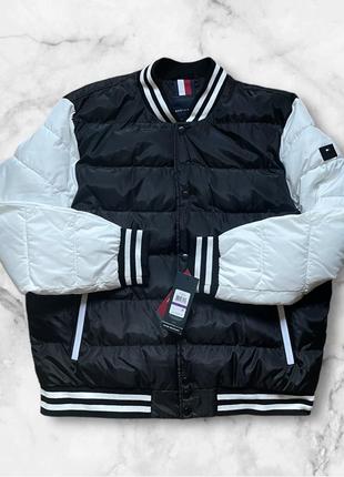 -50%$ xxl 52 tommy hilfiger пуховик бомбер куртка парка зимняя ххл