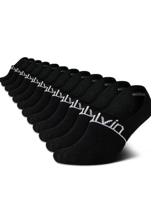 Calvin klein кароткое 6 пар женские носки женьше носки чорные