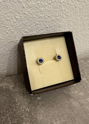 Серьги серебряные