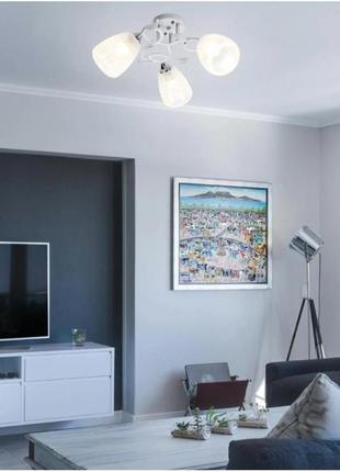 Люстра стельова sirius w3047/3 на 3 плафона4 фото
