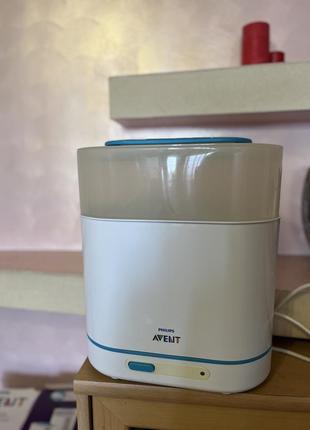 Електричний паровий стерилізатор philips avent 3 в 1