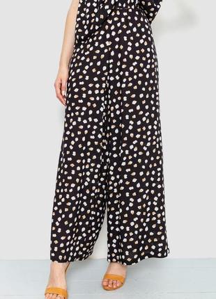 Женские брюки у леопардовый принт штапель брюки весенние летние