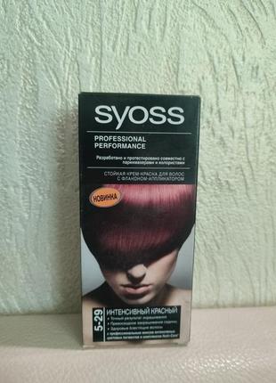 Syoss крем краска с флаконом аппликатором, наличия цвета5 фото