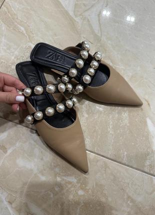 Мюли женские zara