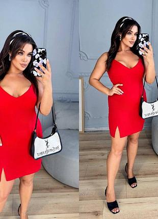 Платье короткое стрейчевое