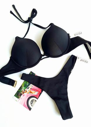 Купальник двойной пушап victoria's secret виктория сикрет оригинал