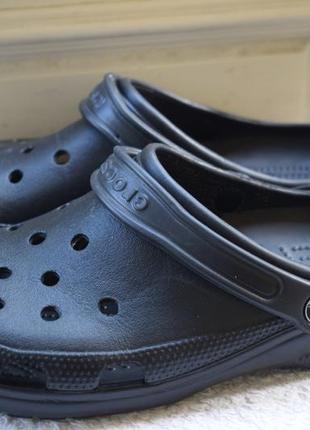 Шльопанці шльопанці сланці сабо крокси crocs m 10 w 12 р. 44/45 28,5 см