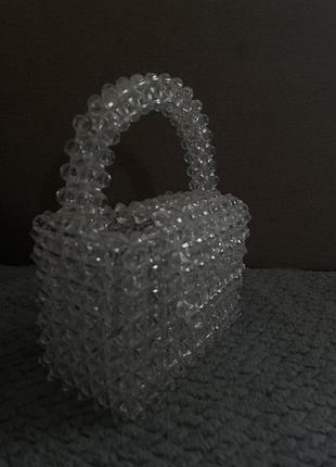 Сумочка из бусин ручной работы