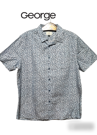 Мужская тенниска хлопковая рубашка