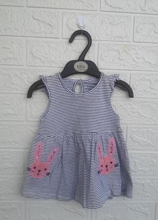 Плаття туніка на 6-9 місяців 74 см майка маєчка primark
