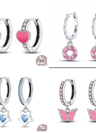Серебряные детские серьги серебряные детские серьги серьги