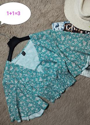 Гарний топ з кльош рукавами/блузка/ блуза