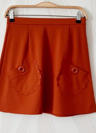 Юбка трикотажная