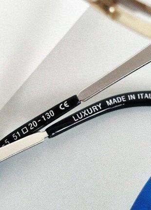 Винтажная оправа с цветными камнями женская очки ретро оригинал — luxury made in italy