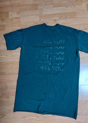 Футболка платье оверсайз drdenim