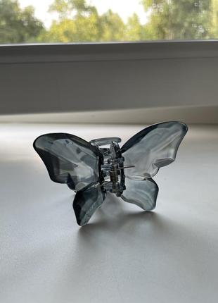 Крабик для волос бабочка (зажим / клип)