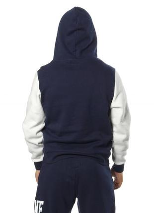 Толстовка leone fleece white/blue s2 фото