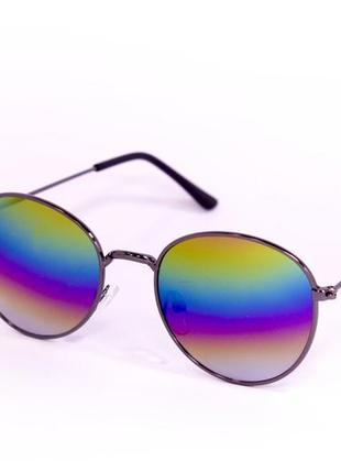 Детские очки круглые 0401-3 радужные