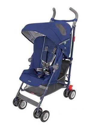 Прогулочная коляска bmw buggy, maclaren (blue)1 фото