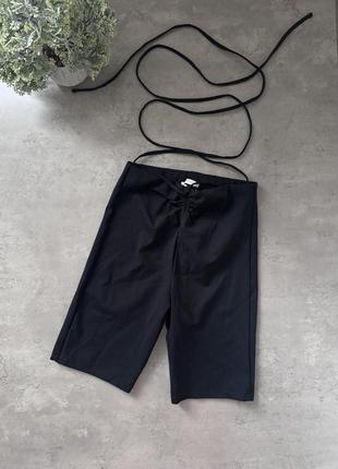 Zara женские велосипедки на завязках оригинал зара