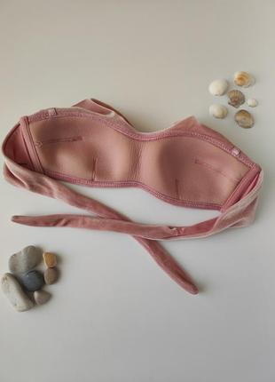 Верх от купальника calzedonia бархатный купальник4 фото