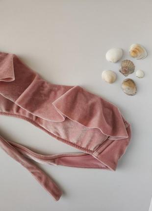 Верх от купальника calzedonia бархатный купальник3 фото