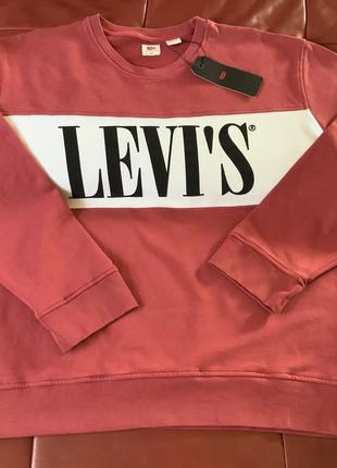 Свитшот реглан мужской levi’s, р.xxl
