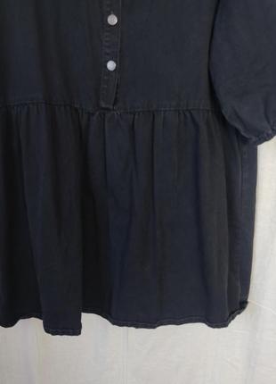 Туника джинсовая с оборкой in the style раз. 54