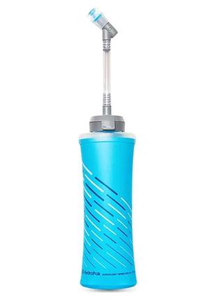 М'яка фляга hydrapak ultraflask speed 600 ml malibu blue2 фото