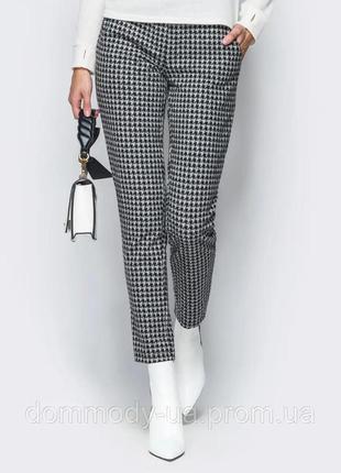 Брюки женские с узором "гусиная лапка" zara! (возможен обмен)