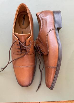 Туфлі чоловічі шкіряні clarks