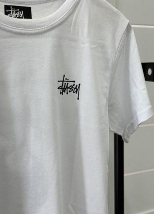 Мужская футболка stussy fuzzy ice — на каждый день