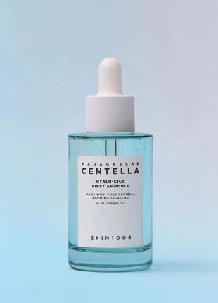 Зволожувальна ампульна сироватка для обличчя skin1004 madagascar centella hyalu-cica first ampoule