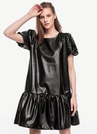 Платье из эко кожи only