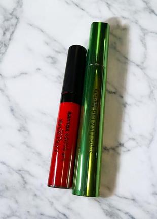 Набір новий блиск collistar 190 і туш clarins 01 supra lift&curl