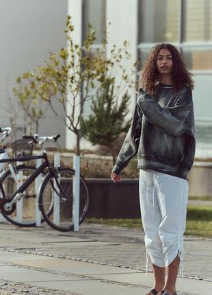 Толстовка свитшот zara теплая на флисе6 фото