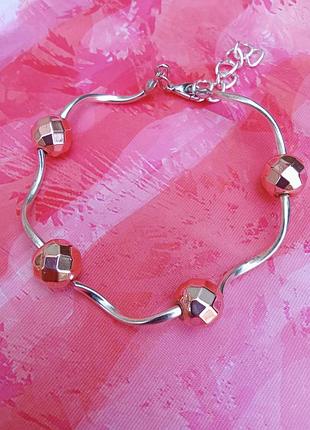 Гематит. "золотая рыбка". браслет.