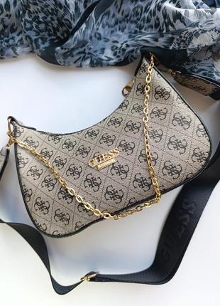 Розпродаж - 35% трендова сумочка guess на широкому ремені